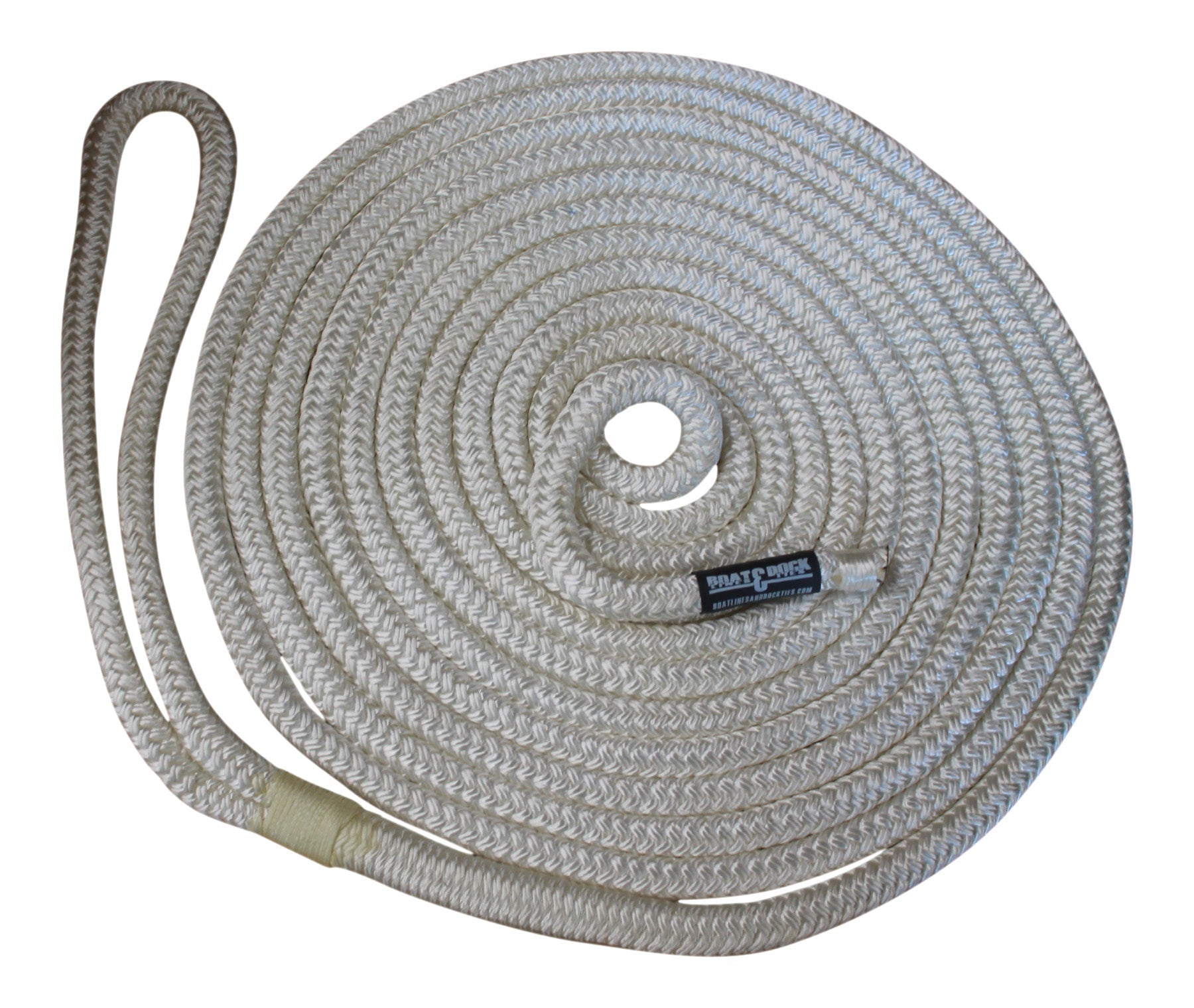Nylon Single Braided and Whipped Loop Docking Line